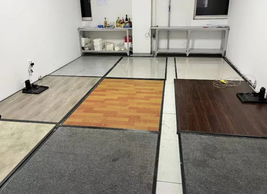 Cleaning test room